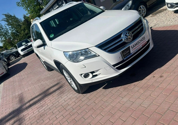 Volkswagen Tiguan cena 38800 przebieg: 223000, rok produkcji 2011 z Brzozów małe 562